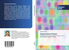 Bookcover of Organizational Stress