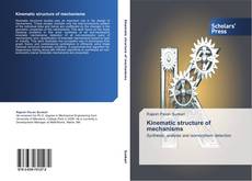 Buchcover von Kinematic structure of mechanisms