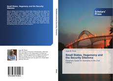 Buchcover von Small States, Hegemony and the Security Dilemma