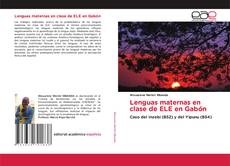 Buchcover von Lenguas maternas en clase de ELE en Gabón