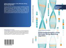 Capa do livro de FPGA Implementation of the FM-Index String Matching algorithm 