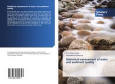 Statistical assessment of water and sediment quality kitap kapağı