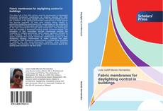 Capa do livro de Fabric membranes for daylighting control in buildings 