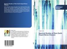 Bookcover of Spectral Studies of Rare Earth Doped Borax Glasses