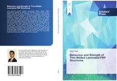 Copertina di Behaviour and Strength of Thin-Walled Laminated FRP Structures