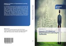 Capa do livro de Impacts of Culture on Organizational Learning in Cambodia 