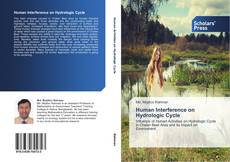 Bookcover of Human Interference on Hydrologic Cycle
