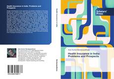 Capa do livro de Health Insurance in India: Problems and Prospects 