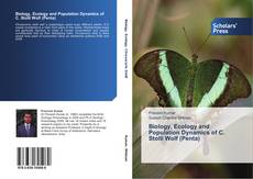 Capa do livro de Biology, Ecology and Population Dynamics of C. Stolli Wolf (Penta) 