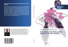 Capa do livro de Penetrating into PhD and the Beyond via Letter Writing 