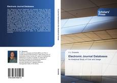 Bookcover of Electronic Journal Databases