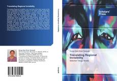 Translating Regional Invisibility kitap kapağı
