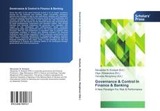 Capa do livro de Governance & Control In Finance & Banking 