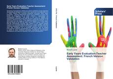 Bookcover of Early Years Evaluation-Teacher Assessment: French Version Validation