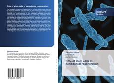 Buchcover von Role of stem cells in periodontal regeneration