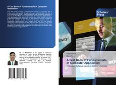 Copertina di A Text Book of Fundamentals of Computer Application