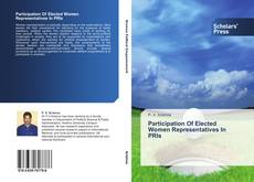 Buchcover von Participation Of Elected Women Representatives In PRIs