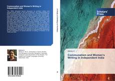 Capa do livro de Communalism and Women's Writing in Independent India 
