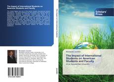 Portada del libro de The Impact of International Students on American Students and Faculty