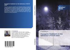 Обложка Cryogenic treatment on the behaviour of En19 steel