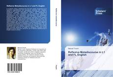 Capa do livro de Reflexive Metadiscourse in L1 and FL English 
