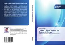 Buchcover von Climate Change Policies and Structural Change