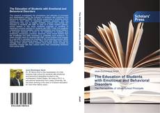 Capa do livro de The Education of Students with Emotional and Behavioral Disorders 
