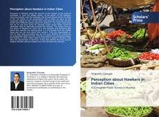 Buchcover von Perception about Hawkers in Indian Cities