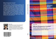 Bookcover of Whose Perspective Counts?