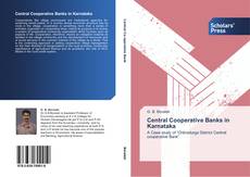 Buchcover von Central Cooperative Banks in Karnataka