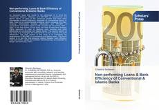 Buchcover von Non-performing Loans & Bank Efficiency of Conventional & Islamic Banks