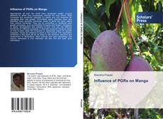 Buchcover von Influence of PGRs on Mango
