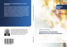 Buchcover von Implications of Learning Behaviour for Price Processes