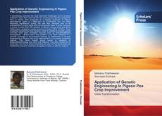Portada del libro de Application of Genetic Engineering In Pigeon Pea Crop Improvement