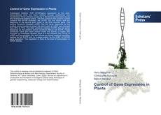 Buchcover von Control of Gene Expression in Plants