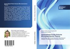 Buchcover von Generalized Finite-Volume Micromechanics Theory