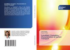 Portada del libro de CuInAlSe2: Formation, Characteriztion & Current Transport