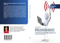 Capa do livro de MIMO Technology applied to On Body Wireless Networks 