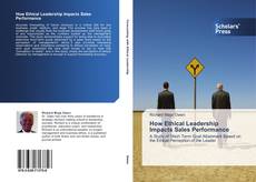Buchcover von How Ethical Leadership Impacts Sales Performance
