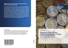 Capa do livro de Empirical study of Non Performing Assets in Indian Commericial banks 