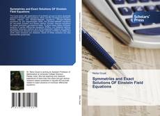 Capa do livro de Symmetries and Exact Solutions OF Einstein Field Equations 