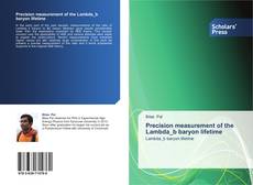 Capa do livro de Precision measurement of the Lambda_b baryon lifetime 