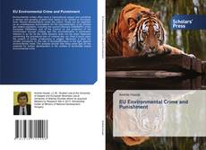 Bookcover of EU Environmental Crime and Punishment