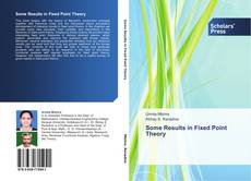 Capa do livro de Some Results in Fixed Point Theory 