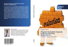 Обложка Program Evaluation Capacity in Human Services Organizations