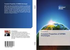Buchcover von Transient Properties of HiPIMS Discharges