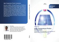 Bookcover of High Temperature Proton Conductors