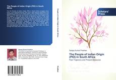 Buchcover von The People of Indian Origin (PIO) in South Africa