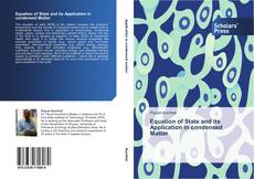 Equation of State and its Application in condensed Matter kitap kapağı