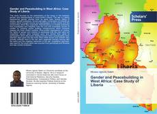 Capa do livro de Gender and Peacebuilding in West Africa: Case Study of Liberia 